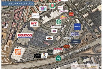Progressive Real Estate Partners Awarded Leasing Assignment at Corona Hills Plaza in Corona, CA