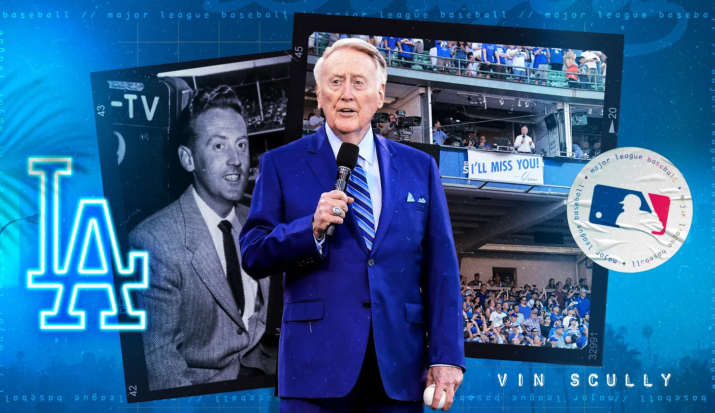 Vin Scully 3 Brad's Blog - What I Learned from the Legendary LA Dodgers Broadcaster Vin Scully