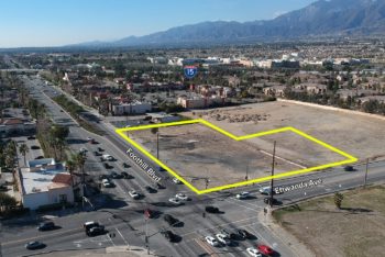 Chris Lindholm and Paul Galmarini of Progressive Real Estate Partners Represent Seller in $3M Sale of Mixed-Use Land in Rancho Cucamonga, CA