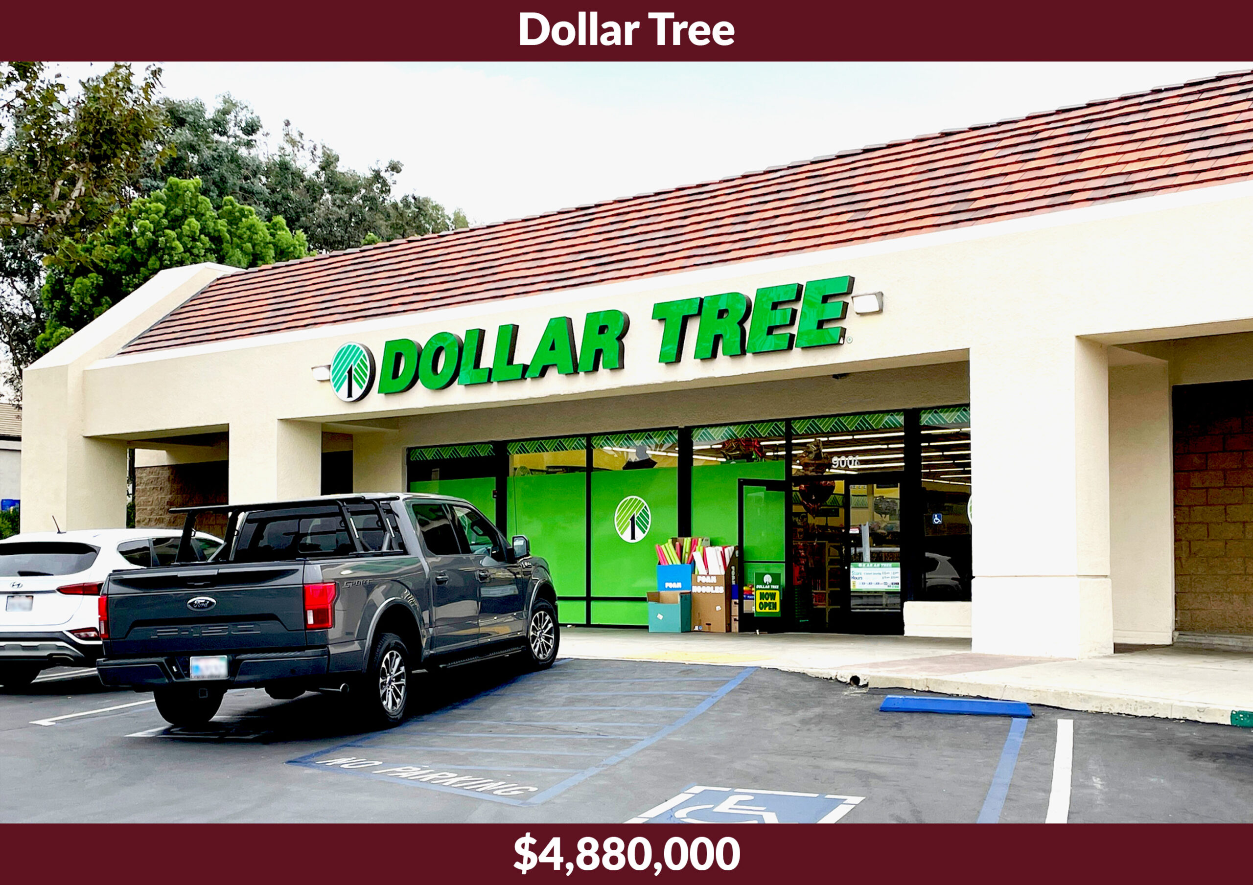 Dollar Tree was a $4,880,000 sale at 9008 Foothill Blvd, Rancho Cucamonga, CA, represented by Greg Bedell and Lance Mordachini.